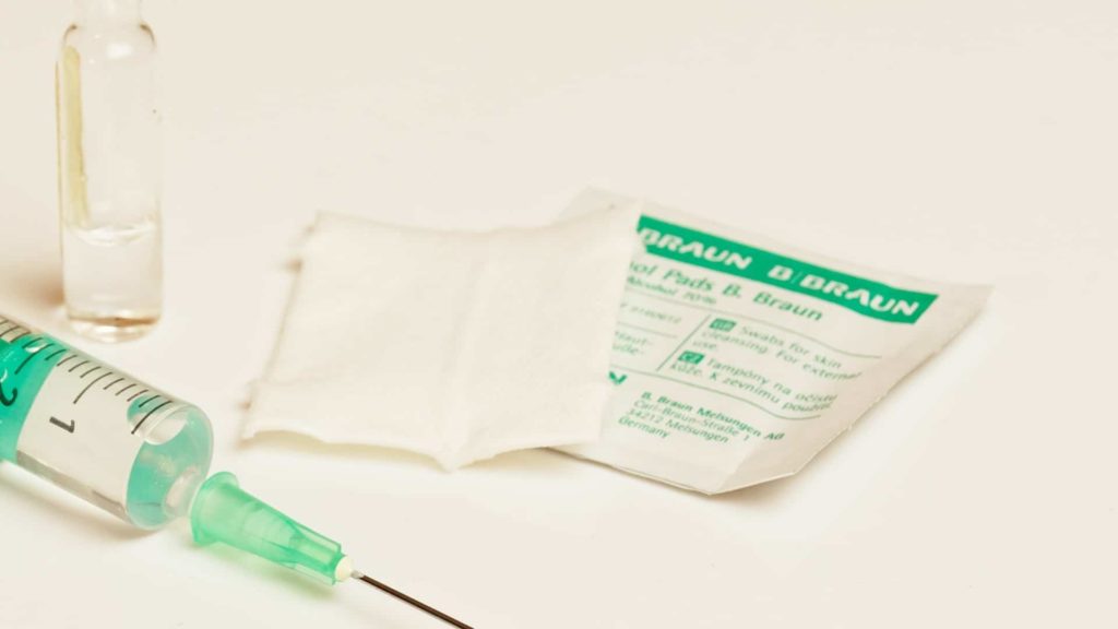 Alkoholtupfer Alkoholpads